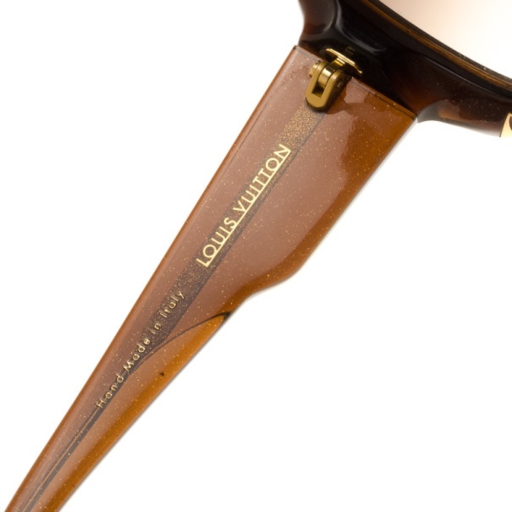 Louis Vuitton Brown Glitter Hortensia Woman Sunglasses - Picture 3 of 8